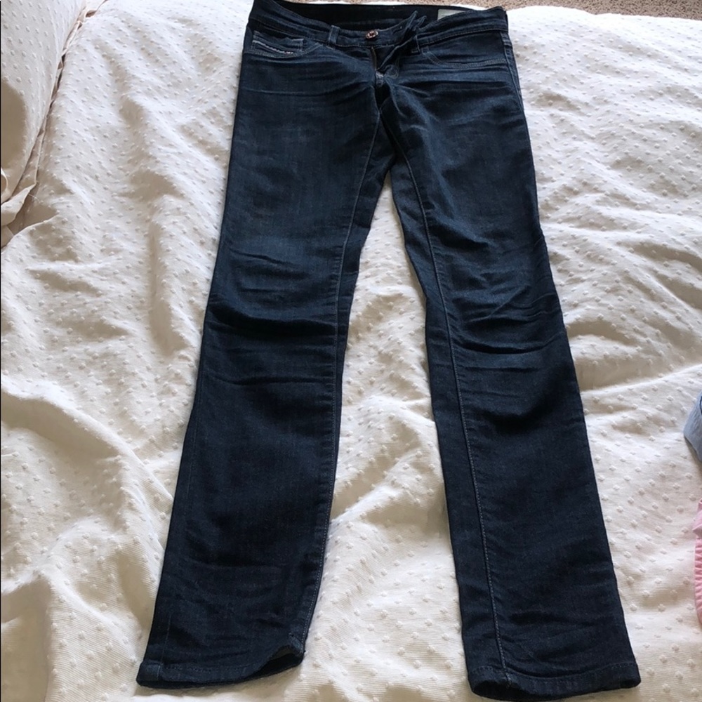Dark Washed Skinny Jeans
